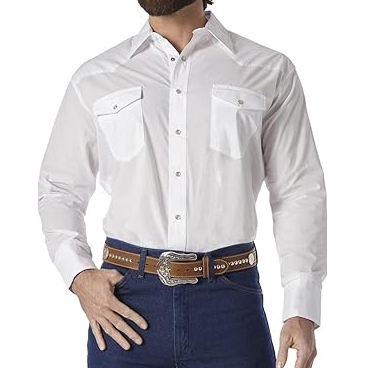 Wrangler western ing fehér színben