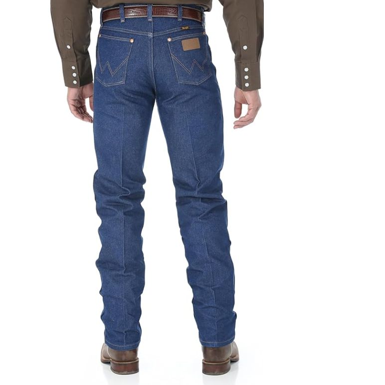 Wrangler Cowboy Cut Regular fit sötétkék Rigid farmernadrág