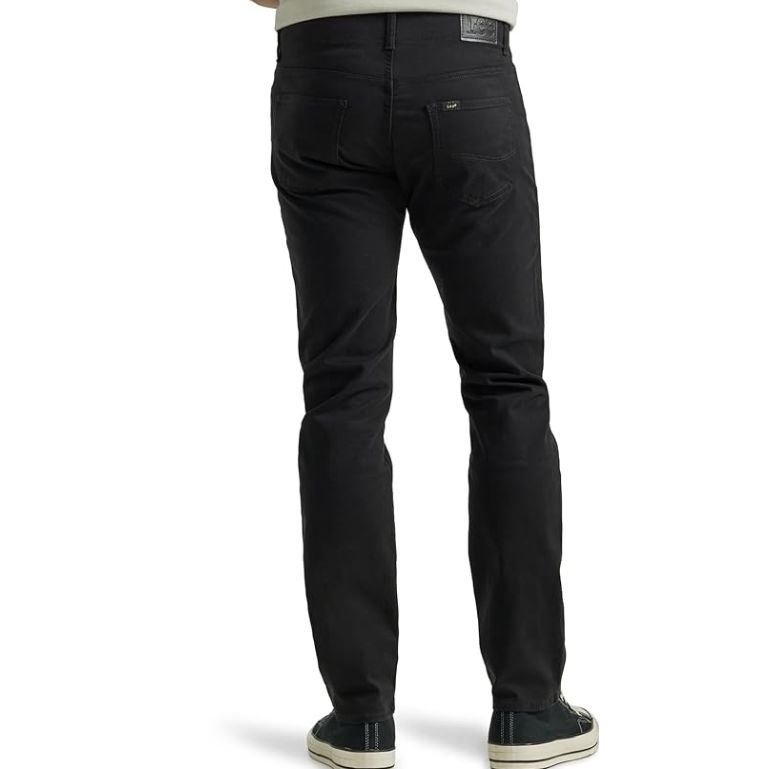 Lee Extreme Motion Slim farmernadrág fekete színben